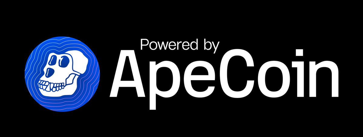 $ape coin is for the culture. $ape coin is for creators. $ape coin is for communities. $ape coin is the token of web3. Let’s make it happen. “Powered by $ape”. It is time.