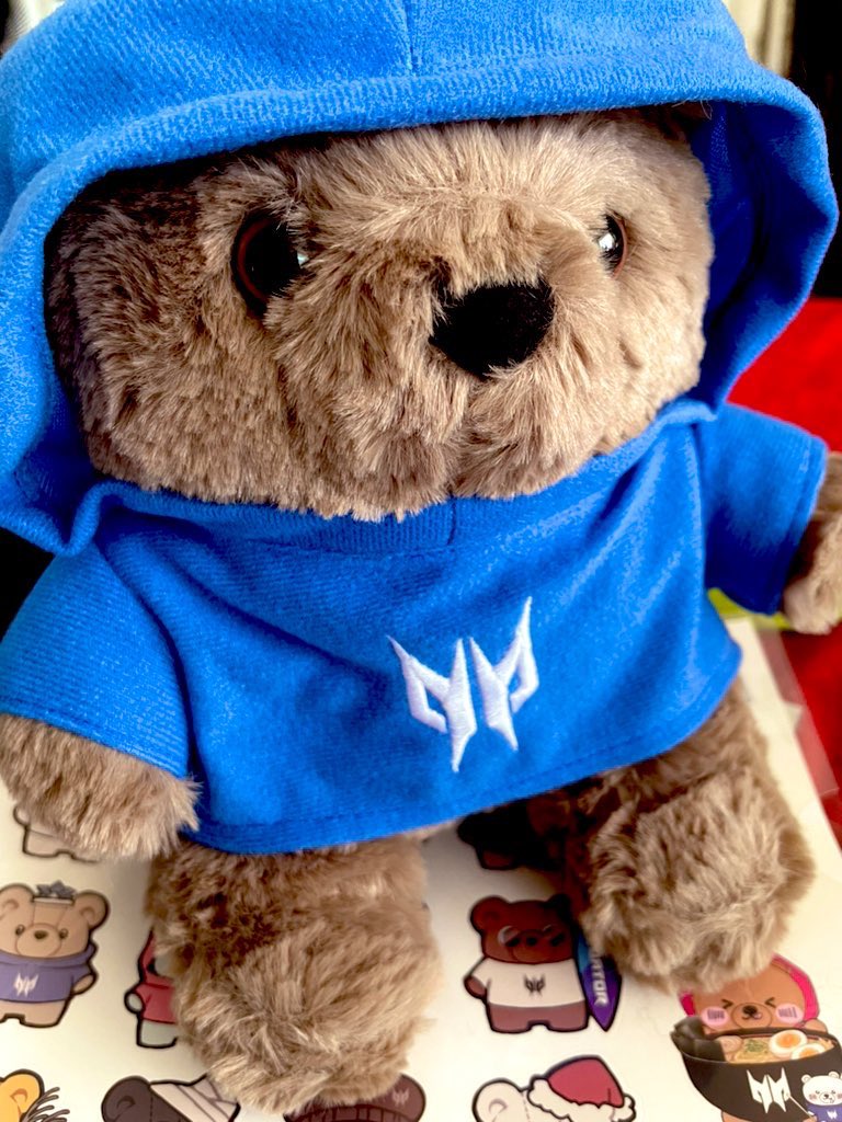 caitsith_game's tweet photo. このプレベアちゃんのモコっと感がたまらない(´･ω･`*)すこし、カフェモカ色くま。
フードもちゃんと被れるクマ！◝( ິ•ᆺ⃘• )ິ◜
これからよろしクマ！ʕ•̫͡•ʔ
 #PredatorBear 
 #プレベア https://t.co/nzDv93FMEV