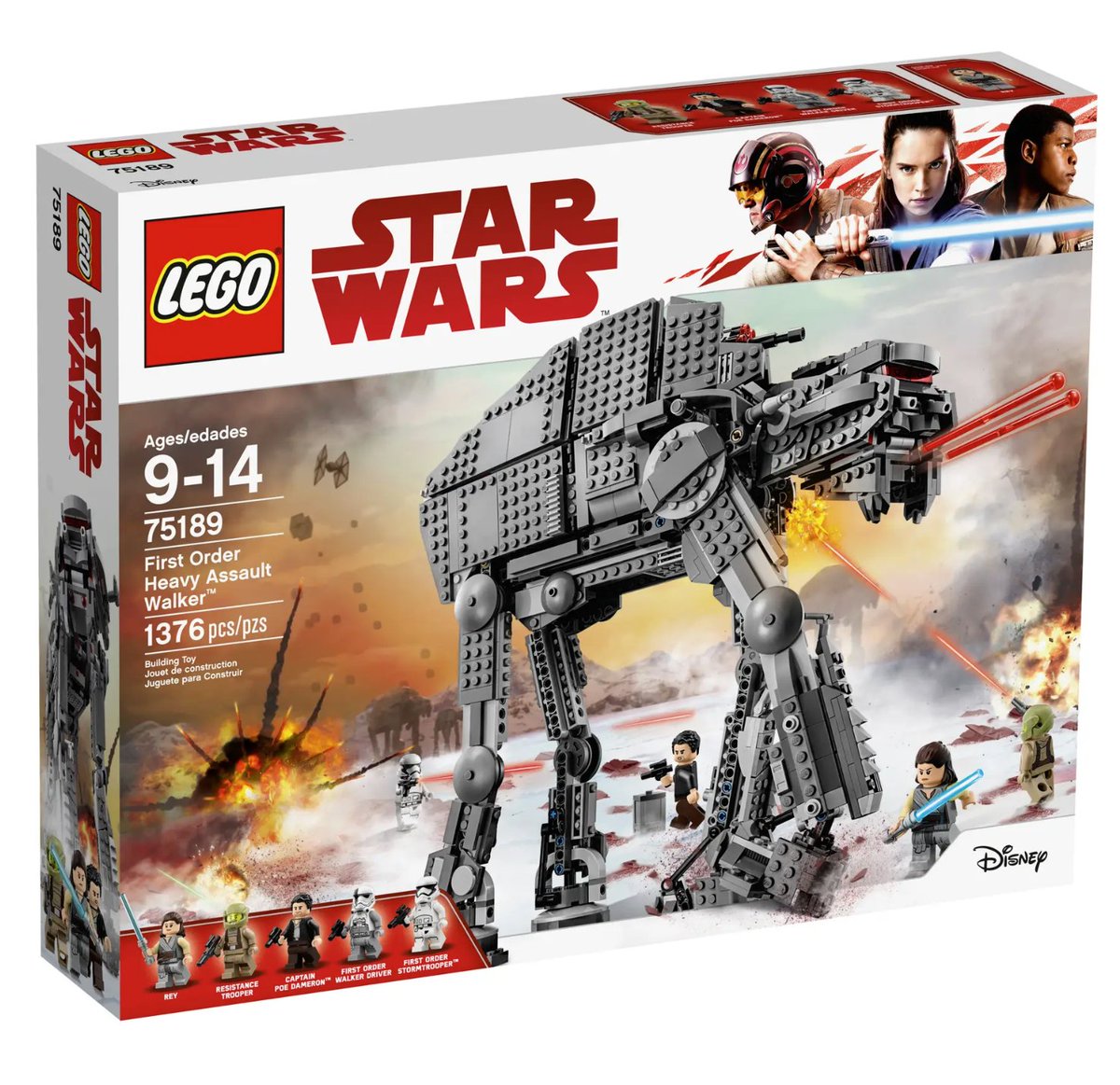 marko_alpner's tweet photo. #prodam - 75189: First Order Heavy Assault Walker, 
@LEGO_Group - nov/zapakiran - 180 EUR. Osebni prevzem, relacija Kamnik - Ljubljana, Slovenija. Več info, DM. https://t.co/VXKe1wZ5zi