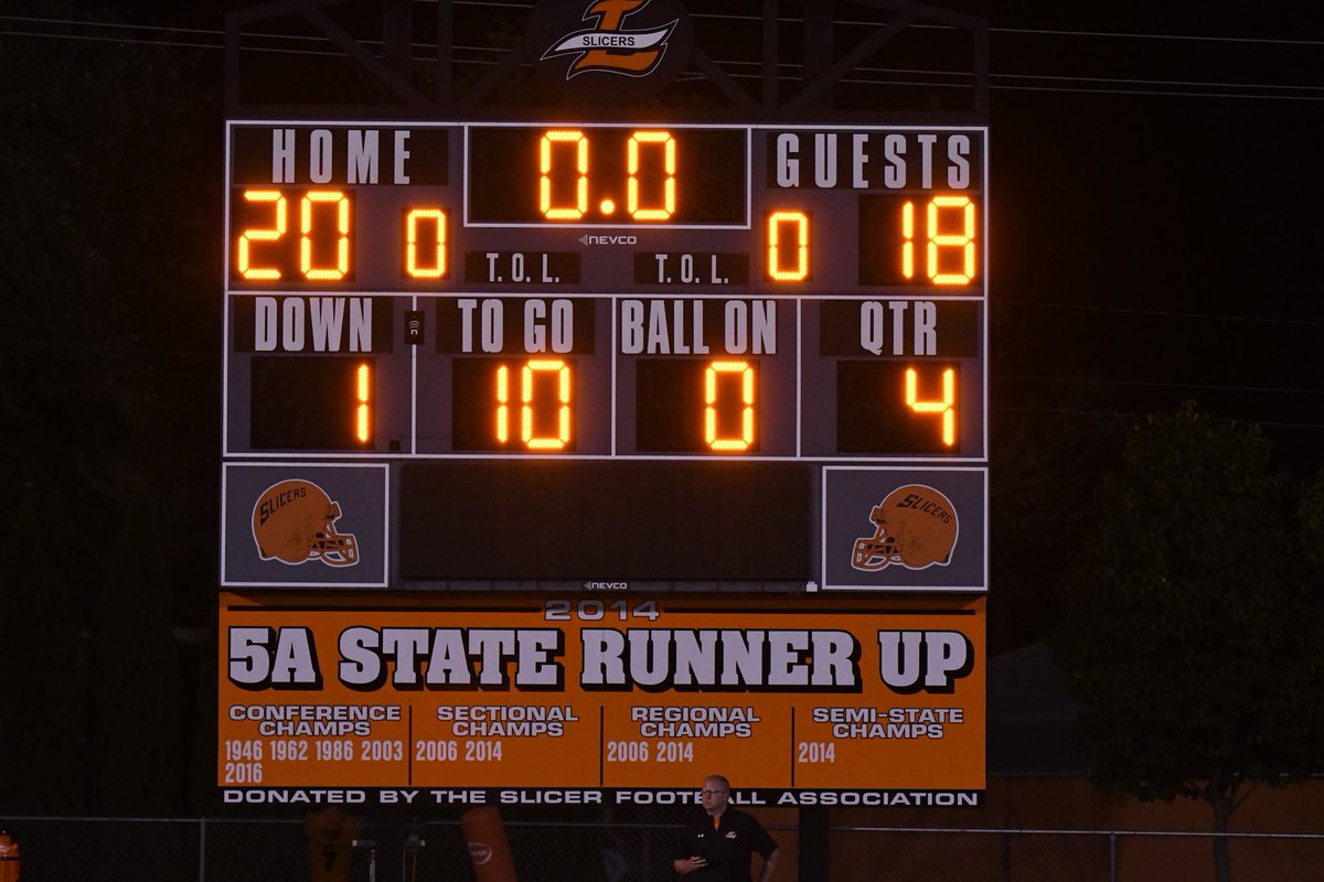 Incredible start to ⁦<a href="/IHSAA1/">IHSAA</a>⁩ football with a down to the wire nail biter between cross county rivals ⁦<a href="/LPSlicersFB/">LaPorte Slicers Football</a>⁩ and ⁦<a href="/NewPrairieFB/">New Prairie Football</a>⁩. Folks… high school football does not get any better than this!!