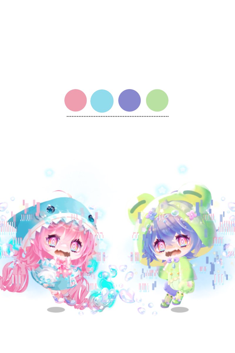 🦈 × 🐸

 #ポケツイ
 #ポケコロツイン