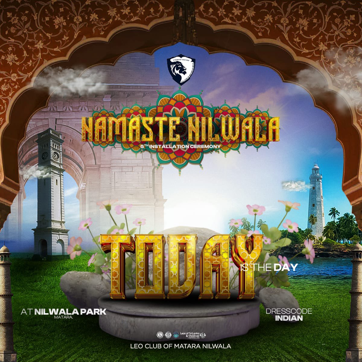 LNilwala's tweet photo. 🏆 We're thrilled to offer one last reminder about our highly anticipated event, "Namasthe Nilwala". The LCMN Leos are all set to extend a warm welcome with open hearts.

🗓  August 19 (Today)
⏰  Starting at 4:00 PM
📍 Nilwala Park, Matara https://t.co/fJNMk23Y9X