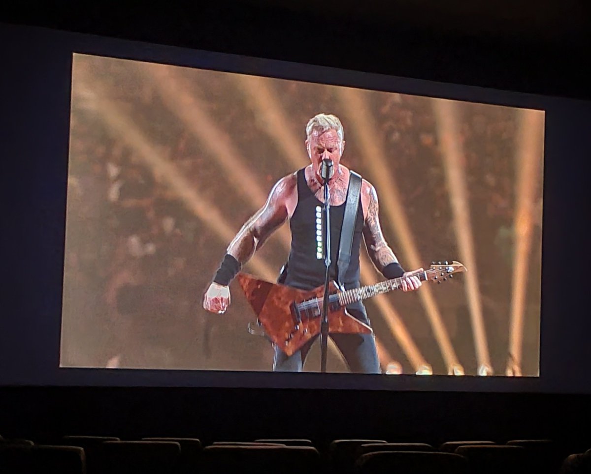TysonCarterDC's tweet photo. Epic show🤘 Looking forward to the show in Detroit #M72LiveInCinemas https://t.co/y6m2KUiqij