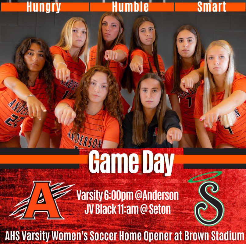 AHS Women's Soccer (@ahswomensoccer) on Twitter photo <a href="/AHS_TDClub/">AHS Touchdown Club</a> <a href="/AHSRowdies/">AHS Student Section</a> <a href="/Boosters_AHS/">Anderson Athletic Boosters</a> <a href="/AHSRaptorsAD/">AHS Athletics</a> <a href="/AHSsoftball/">Softball Coach</a> We need your help tonight. Come watch your Anderson Soccer team take on the #1 ranked Seton Saints.
@SALTAnderson@a <a href="/AHS_TDClub/">AHS Touchdown Club</a> <a href="/AHSRowdies/">AHS Student Section</a> <a href="/Boosters_AHS/">Anderson Athletic Boosters</a> <a href="/AHSRaptorsAD/">AHS Athletics</a> <a href="/AHSsoftball/">Softball Coach</a> We need your help tonight. Come watch your Anderson Soccer team take on the #1 ranked Seton Saints.
@SALTAnderson@a