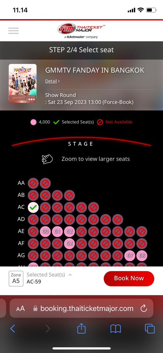 justfangirlarea's tweet photo. WTS FANDAY BKK - FORCEBOOK

A5 - AC59
1TIX
FEE 250K

#GMMTVFandayinBKK 
#GMMTVFandayinBKKxFB https://t.co/z0gcFSJsGf