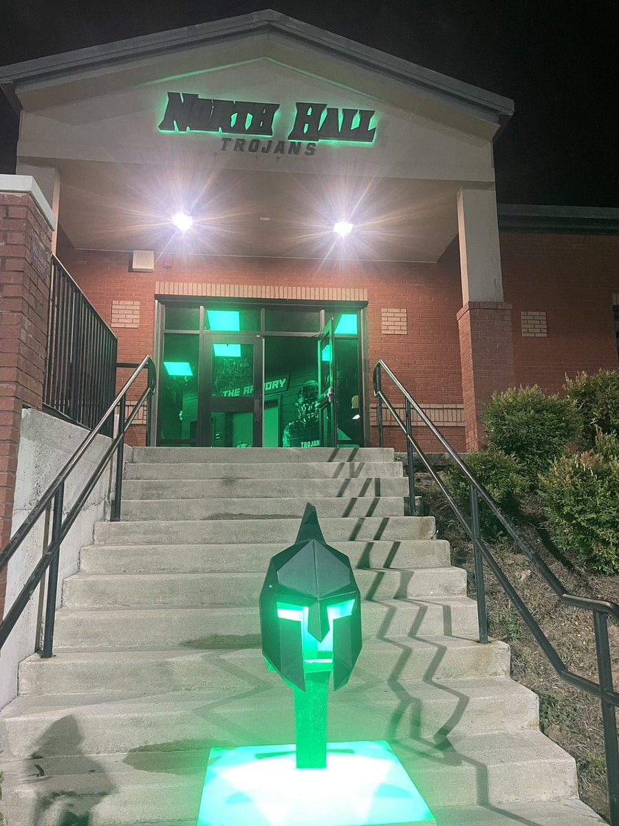 NTH_Athletics's tweet photo. Trojans Win!

North Hall 49
White Co 34

#Character #Passion #Together 
@nthfootball @nhtfootball @gtimessports @WDUNSports https://t.co/ZqEjIQmUWT