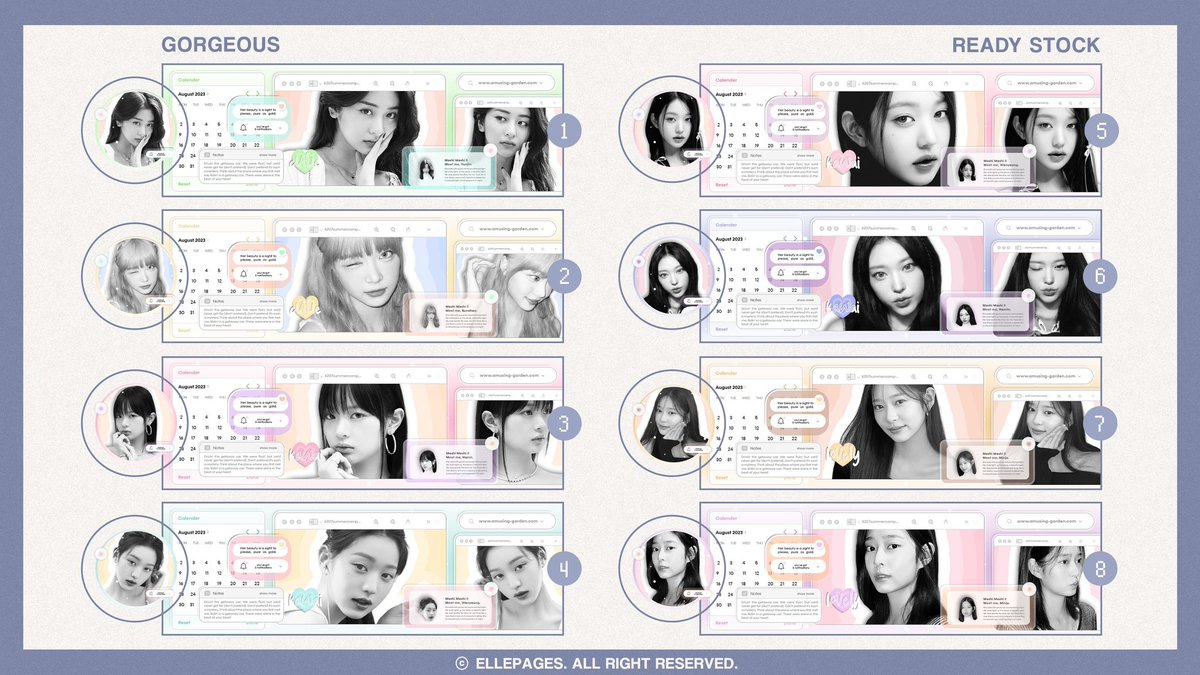 Help RT? Thank you!

Hari ini Elle bawa layout ready stock girl group dari katalog Gorgeous dengan harga 14K/each dan bisa mulai ditake nanti sore jam 16.30! Free re-text ya. Jika berminat nanti bisa langsung DM nomor atau chara aja ya! 🎀

#zonauang #zonaba