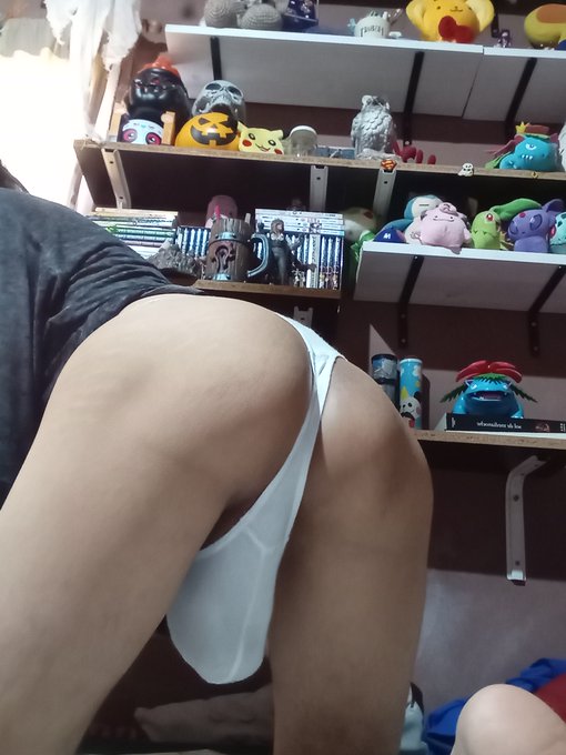 I am in thong, waitin for you in my Onlyfans!  Femboy and geek content alone and with a girl! https://t