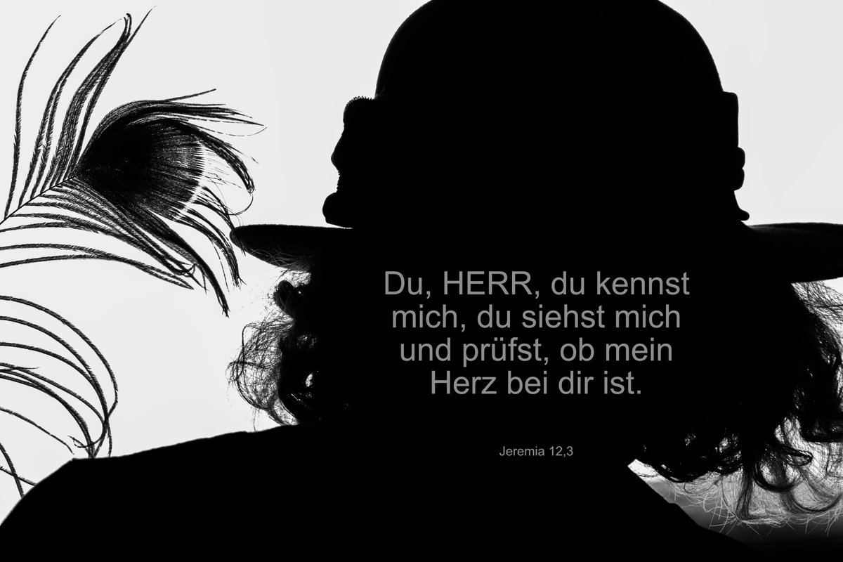 Der Mensch sieht, was vor Augen ist. Gott aber sieht das Herz an.
Wir wünschen euch ein wunderbares Wochenende. Guten Morgen miteinander!