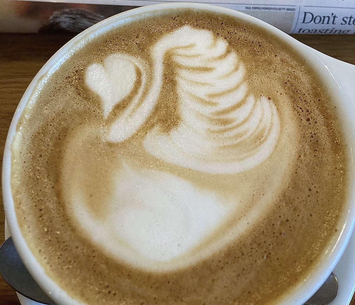 Internal organs as coffee art.

Obviously a heart top left, but is that a spleen or a large intestine dominating the installation to the right? Perhaps a bowel at the bottom?

@coffilab Llandaff, Cardiff