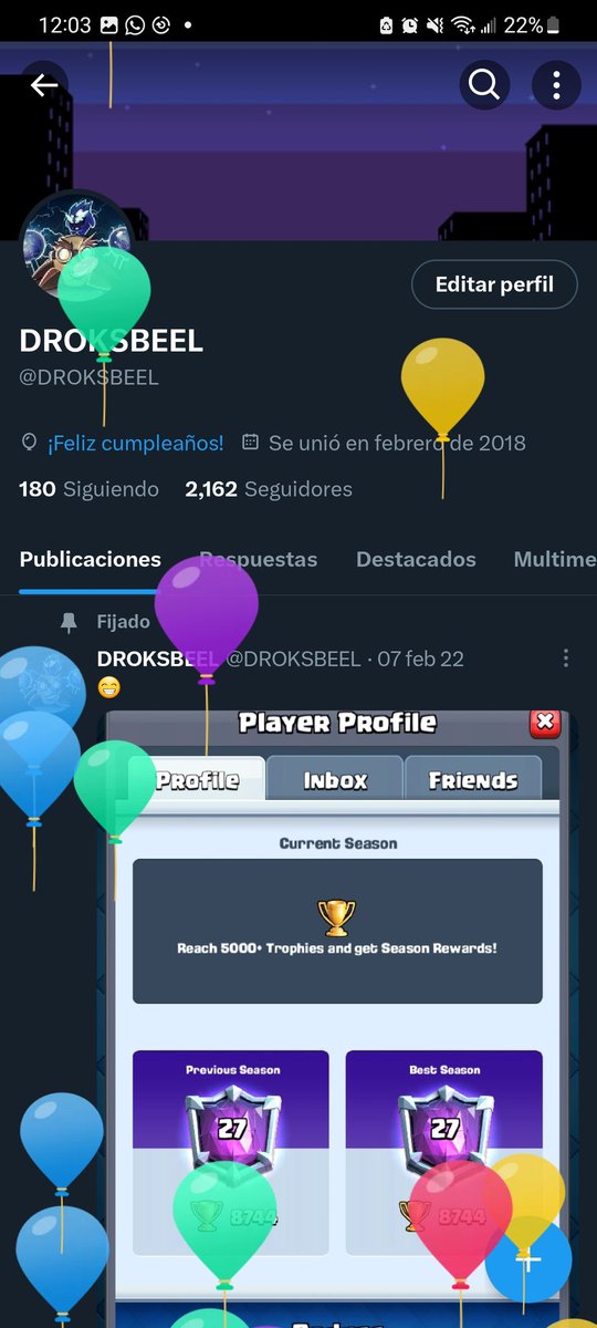 ¡Feliz cumpleaños para mí! Ojalá venga un mejor año 🎂