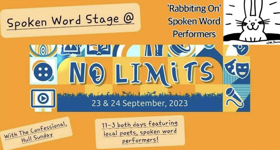 Therabbits21's tweet photo. Thankyou @therroneill for really understanding the ethos and vision of @nolimitsfest and for supporting it from the very beginning.
#CommunityEngagement #communityvoice #creActiv https://t.co/8qRhu3xQ1P