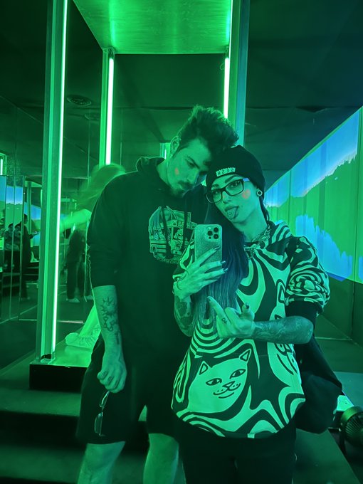 happy birthday to my favorite person in the world 💜🥳💜 thank you for being my partner in everything, &amp;