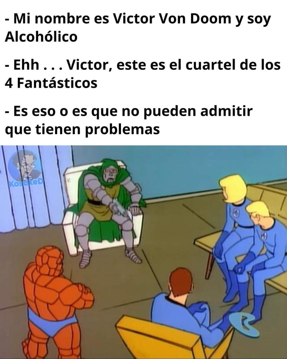 #Los4Fantasticos #VictorVonDoom #Meme #Humor