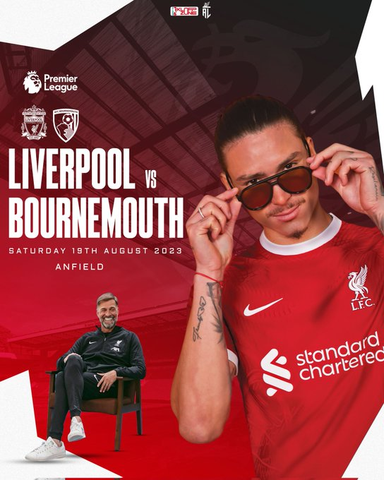 superpedbin's tweet photo. คืนนี้ 3 ทุ่ม ลิเวอร์พูล เปิดบ้านรอหวดกับ บอร์นมัธ #Liverpool https://t.co/rM1Sfl2Jst