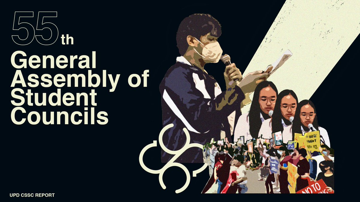 upcssc's tweet image. #GASC55 | The CSSC, along with many other student  councils, brings forward the calls to halt reclamation and other environmentally destructive projects, and strengthening system-wide efforts in campaigns against power privatization.