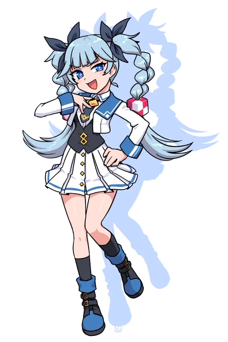 さがしものさんのシロエさんを描きました 