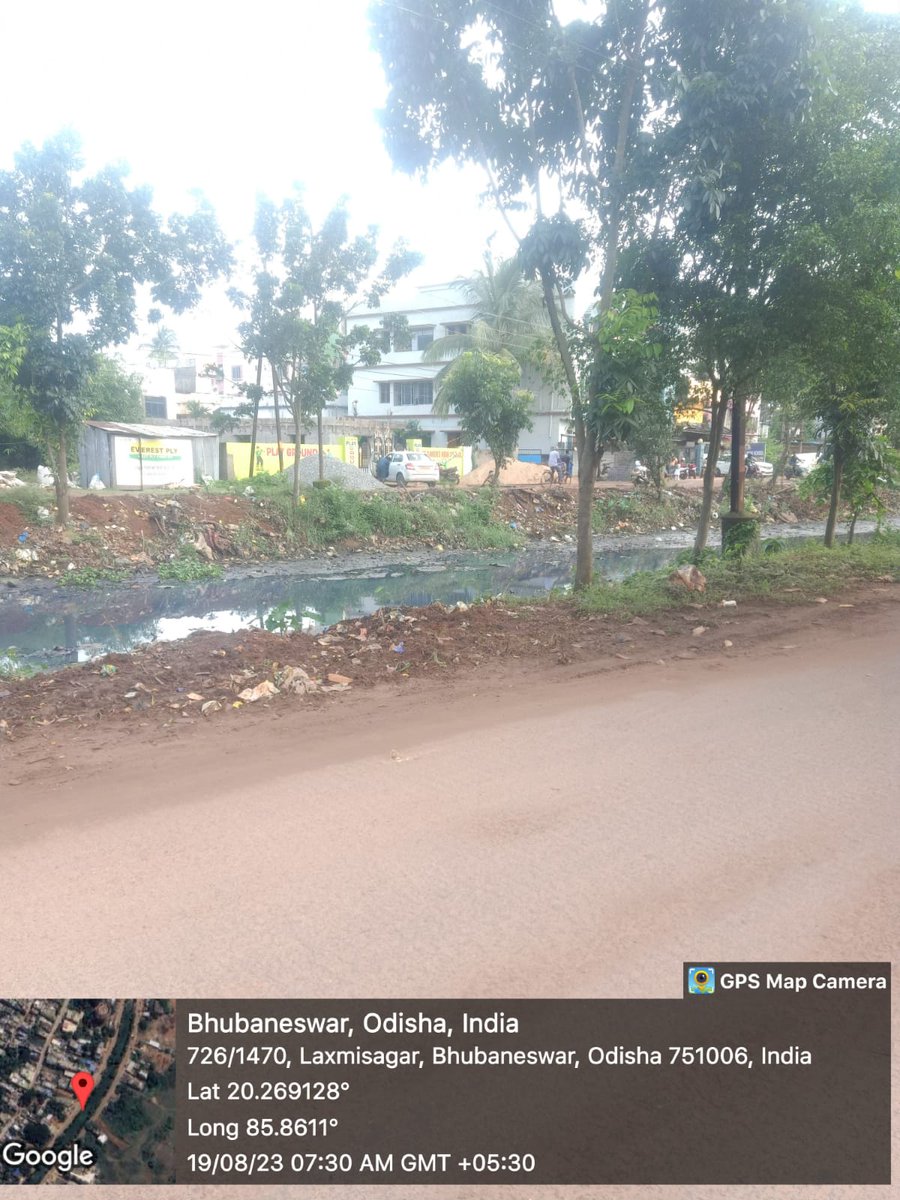bmcbbsr's tweet photo. Garbage has been lifted from the place. https://t.co/hP69MBPUXV