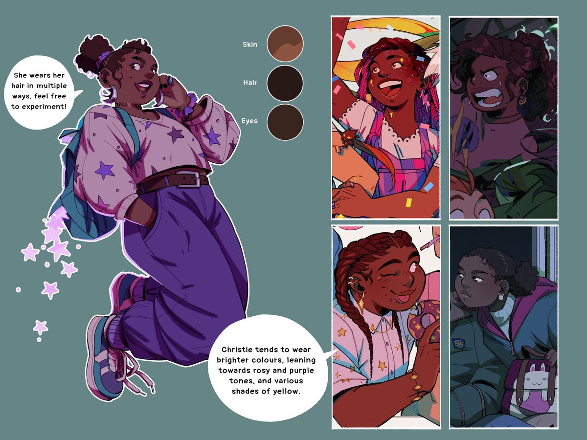 Character sheets for Christie and Dakon! 