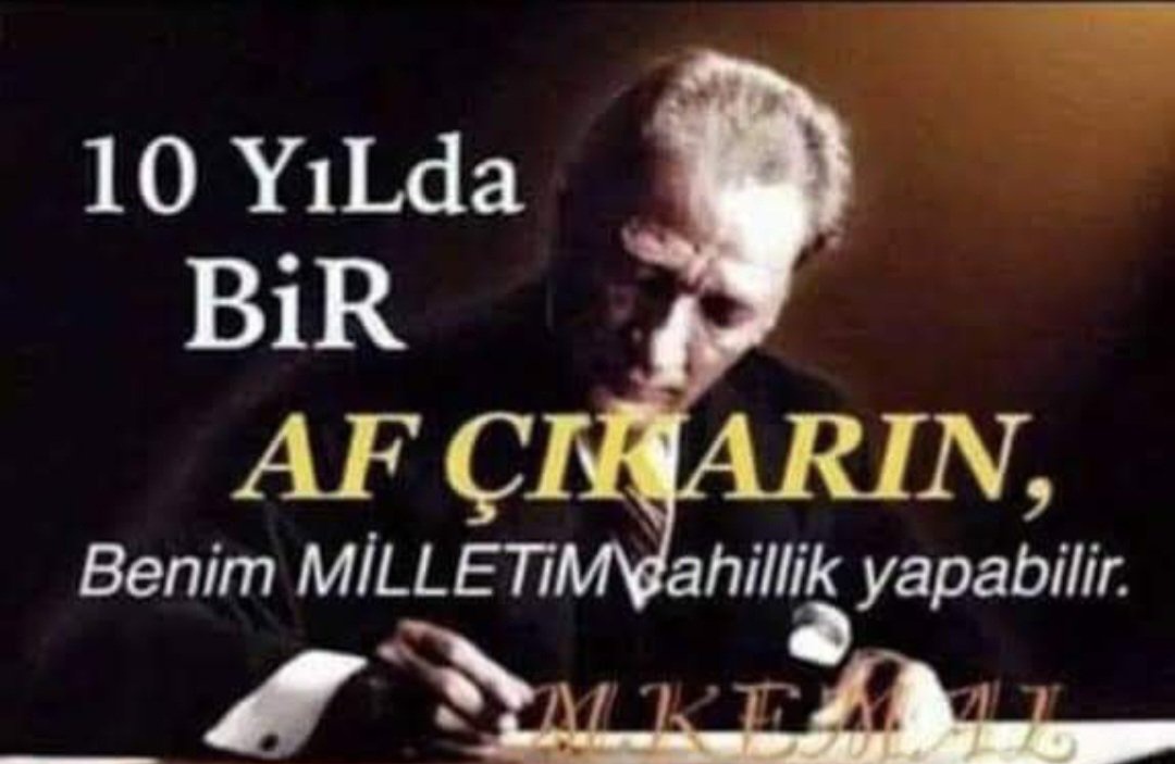 AF İSTİYORUZ

<a href="/yilmaztunc/">Yılmaz TUNÇ</a> 
<a href="/RTErdogan/">Recep Tayyip Erdoğan</a> 
<a href="/TBMMresmi/">TBMM</a> 
<a href="/AYMBASKANLIGI/">Anayasa Mahkemesi</a> 
<a href="/M_Sarigul/">Mustafa Sarıgül</a>

Milyonların sesine kulak verin!
🆘 Hak ihlali %77,1
🆘Cezaevlerinin durumu ortada
🆘Binlerce masum var
🆘Islah olanlar için ve tüm önemli sebepler nedeniyle ayrımsız Genel af istiyoruz!