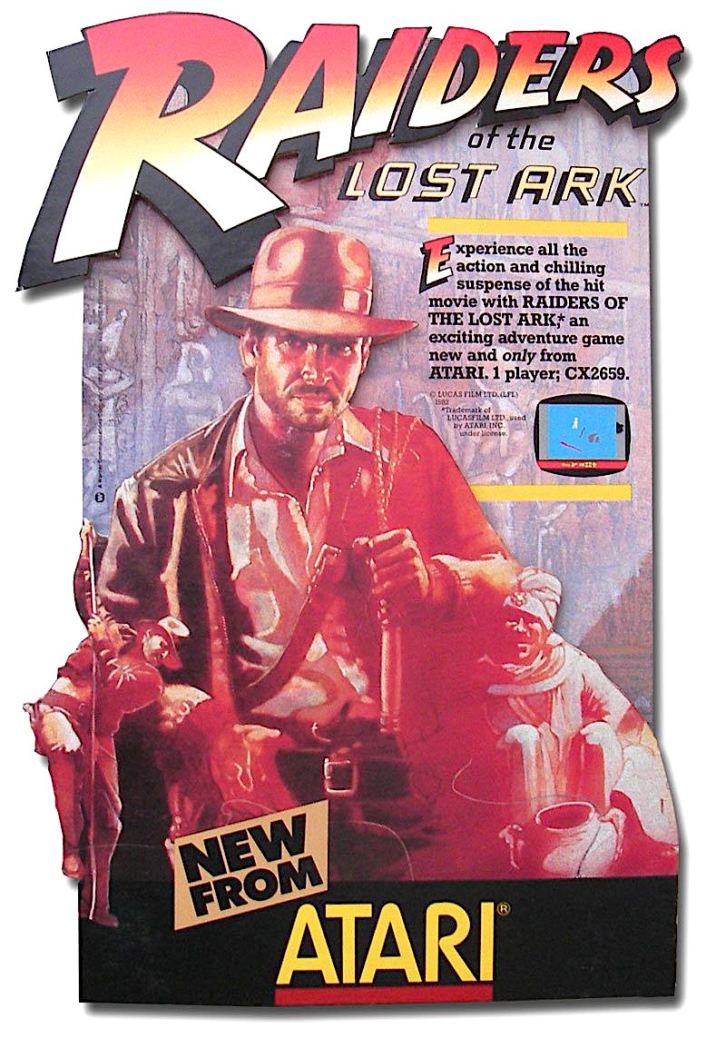 RetroGamerArt's tweet photo. Raiders of the Lost Ark / Atari 2600 (1982)
The first video game based on a movie licence https://t.co/Qhrx8tvHCE