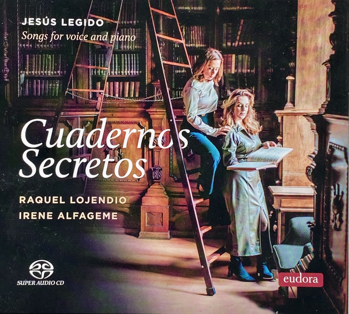 de_noriega's tweet photo. 09/20 #Season2023
#DiscosParaElVerano #DiscsforSummer
📀 "Cuadernos Secretos". Songs by Jesús Legido.
Raquel Lojendio, soprano
Irene Alfageme, piano
#Eudora
https://t.co/HSuaWaNZuy https://t.co/fwjX3sMTi0