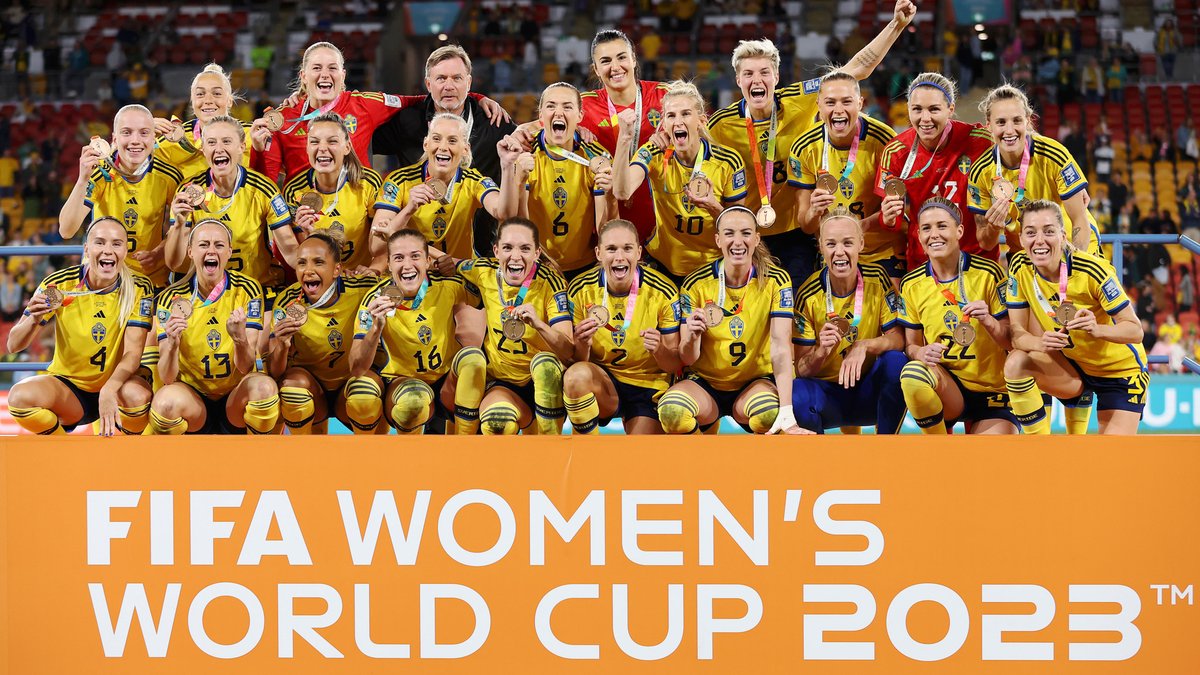 🥉 @SvenskFotboll 🥉

#BeyondGreatness | #FIFAWWC