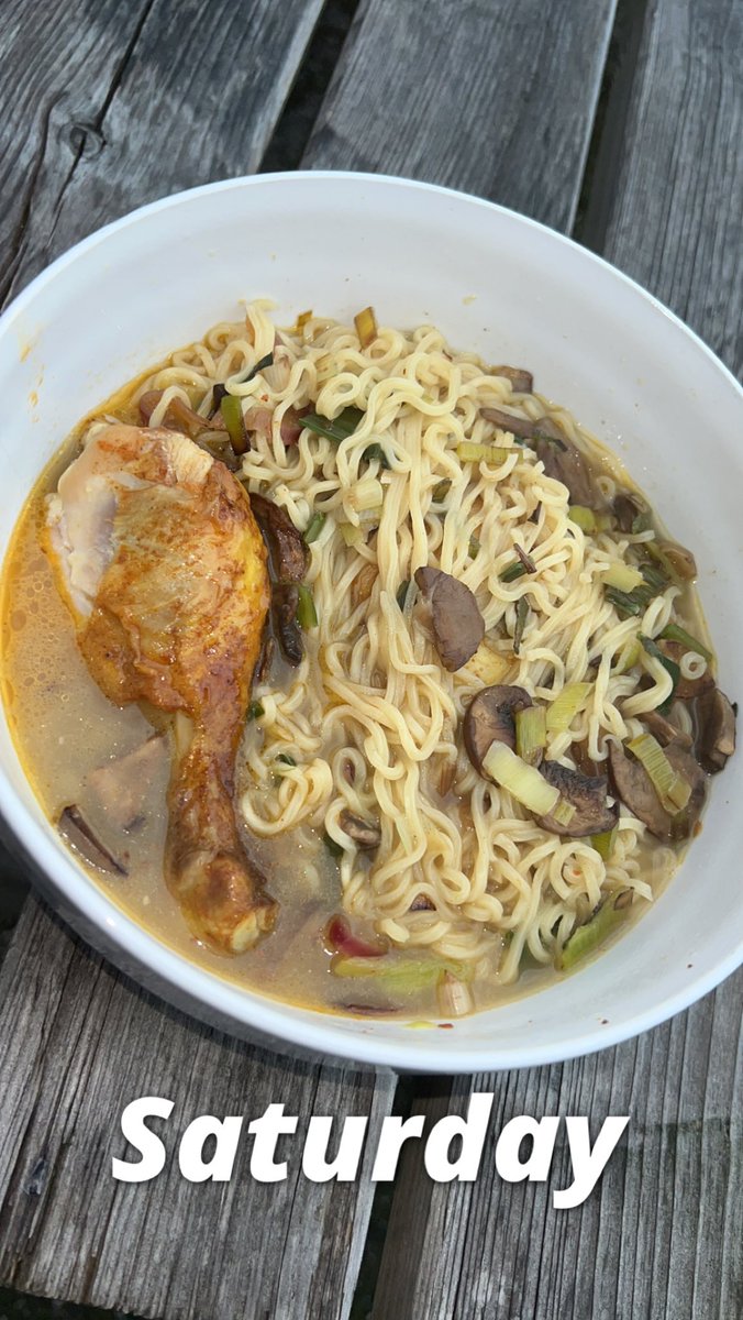 Nov_006's tweet photo. Something Light #Lunch #Mushroom #Noodles #BraisedChicken https://t.co/P5AHEWzGGb