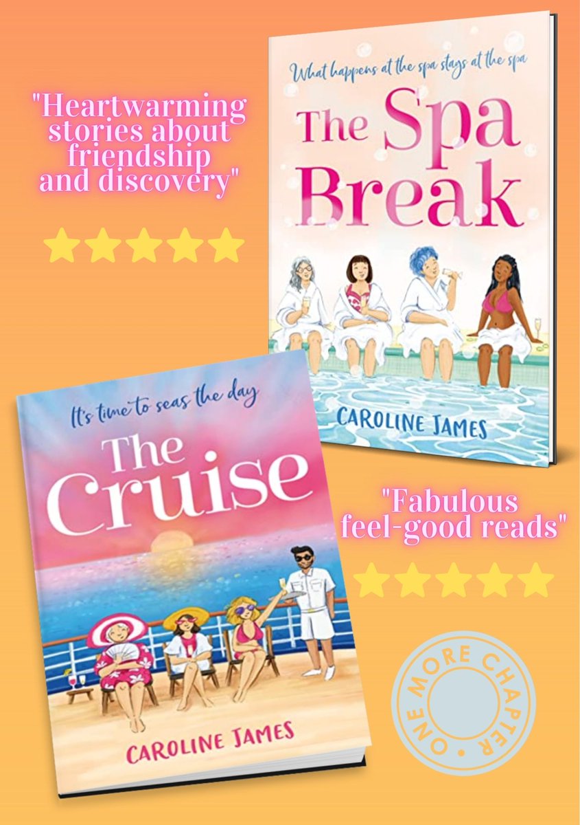 Set sail on a #cruise this #weekend or head off to spa! ONLY 99p!
#THECRUISE 🚢🏖️mybook.to/CruiseK
#THESPABREAK 💄👙mybook.to/SBK

#bestseller #BooksWorthReading #uplit #laterlife