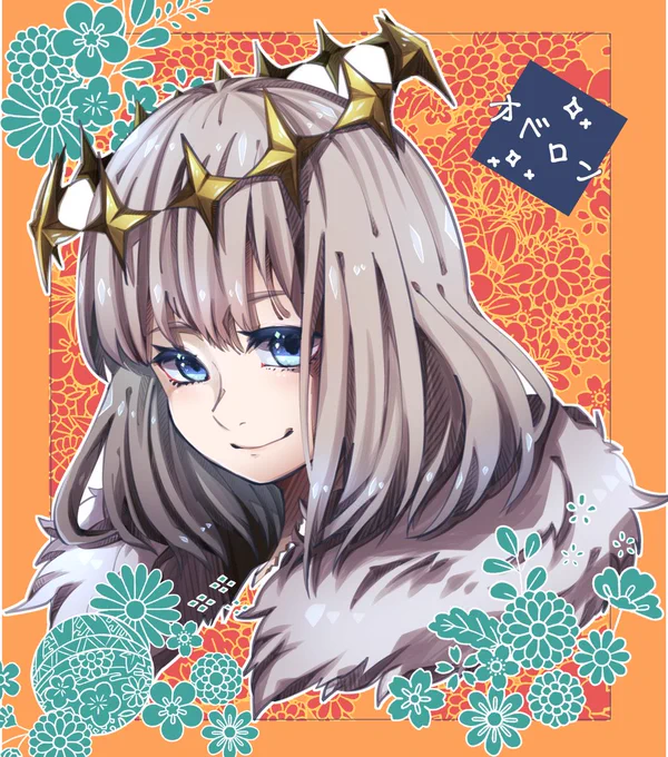 水着オメデトウ!ということで久しぶりにオベロン描きました 