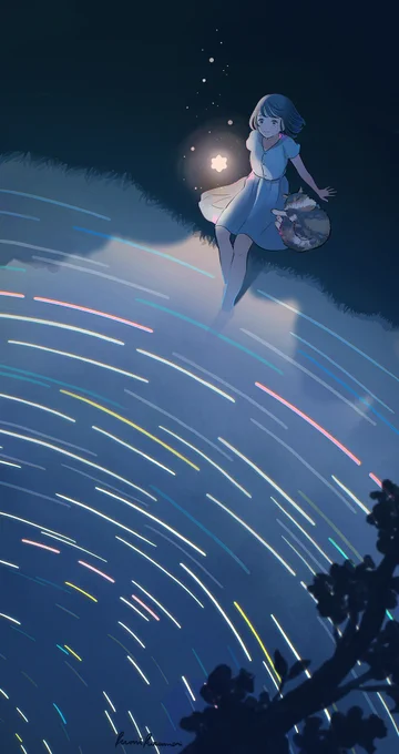 #ねこと空想旅行 - 星浴 