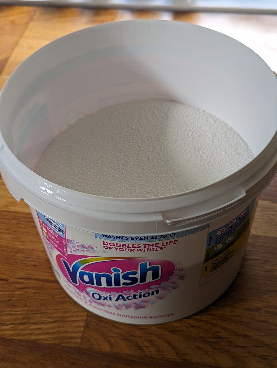 I really hate when companies do this; brand new, only just opened. Contents take up just over half of the container. What a waste of plastic and giving the customers a false sense of what they're buying. Please consider the packaging carefully <a href="/ThisIsReckitt/">Reckitt</a> and avoid this waste.