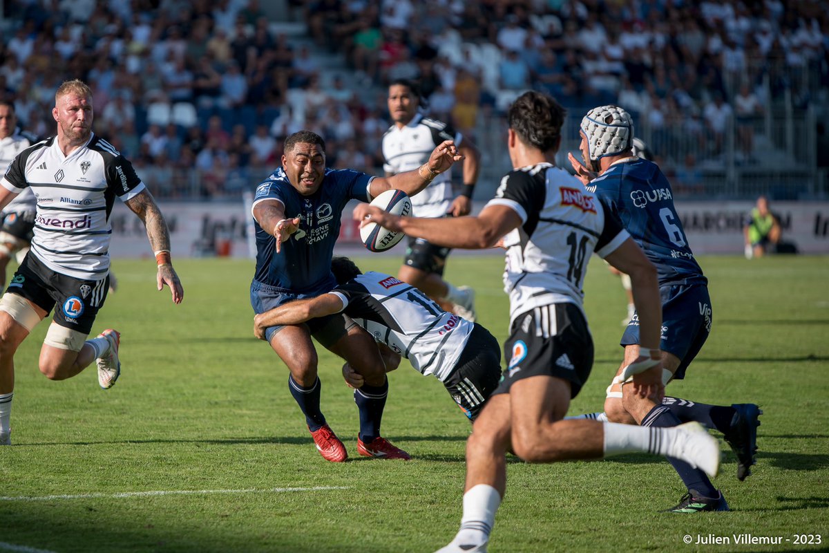 Julien_SUA's tweet photo. Victoire d’@agen_rugby pour la première de la saison à Armandie face au @CABCLRUGBY. @rugbyprod2 #SUACAB #PROD2 https://t.co/focdbrU0Lt
