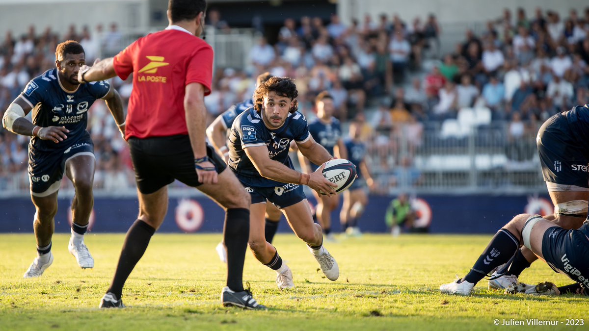Julien_SUA's tweet photo. Victoire d’@agen_rugby pour la première de la saison à Armandie face au @CABCLRUGBY. @rugbyprod2 #SUACAB #PROD2 https://t.co/focdbrU0Lt