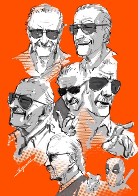 「bald sunglasses」 illustration images(Latest)