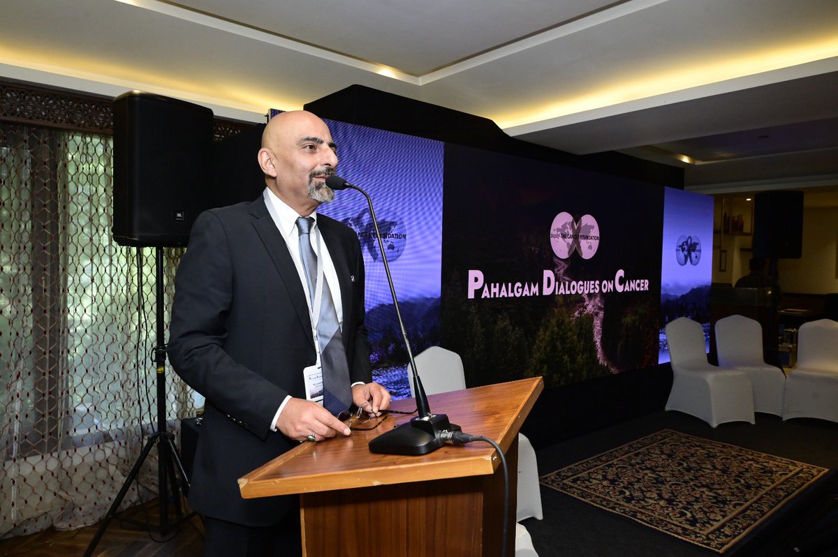 Standing on the #cusp of a #tsunami of revelations about #cancer. How can we not stand up and take note . . .. for the sake of our afflicted.

Dr Sameer Kaul while welcoming #experts from all across India to #pdoc this morning <a href="/BCPBF_official/">bcpbf-The Cancer Foundation</a> 
bcpbf.com
