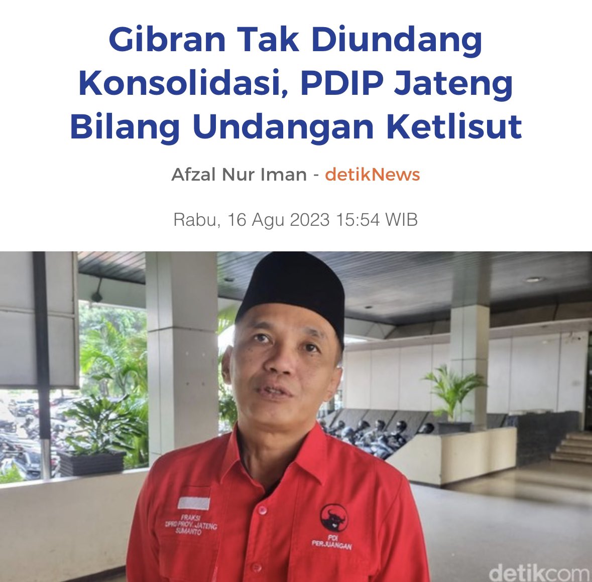 Ya semoga dukungane ra melu ketlisut ya mas 🥰