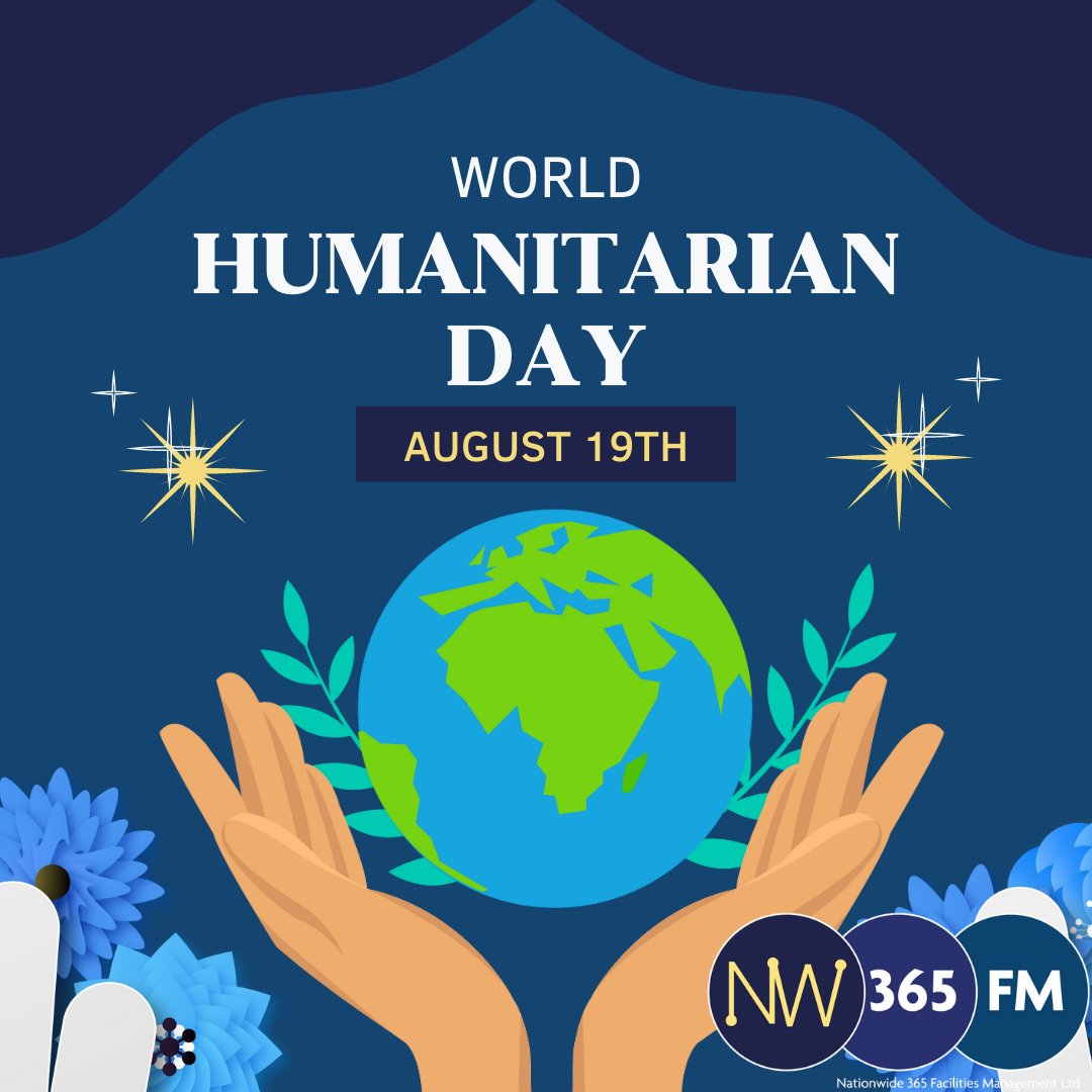 NW365FM's tweet photo. Let's take a moment to recognise the unsung heroes who work tirelessly to make the world a better place. Happy World Humanitarian Day! 😊🌍

At NW365, we are committed to supporting humanitarian efforts around the world. 
#WorldHumanitarianDay #FacilitiesManagement https://t.co/ExcHLUB1eD