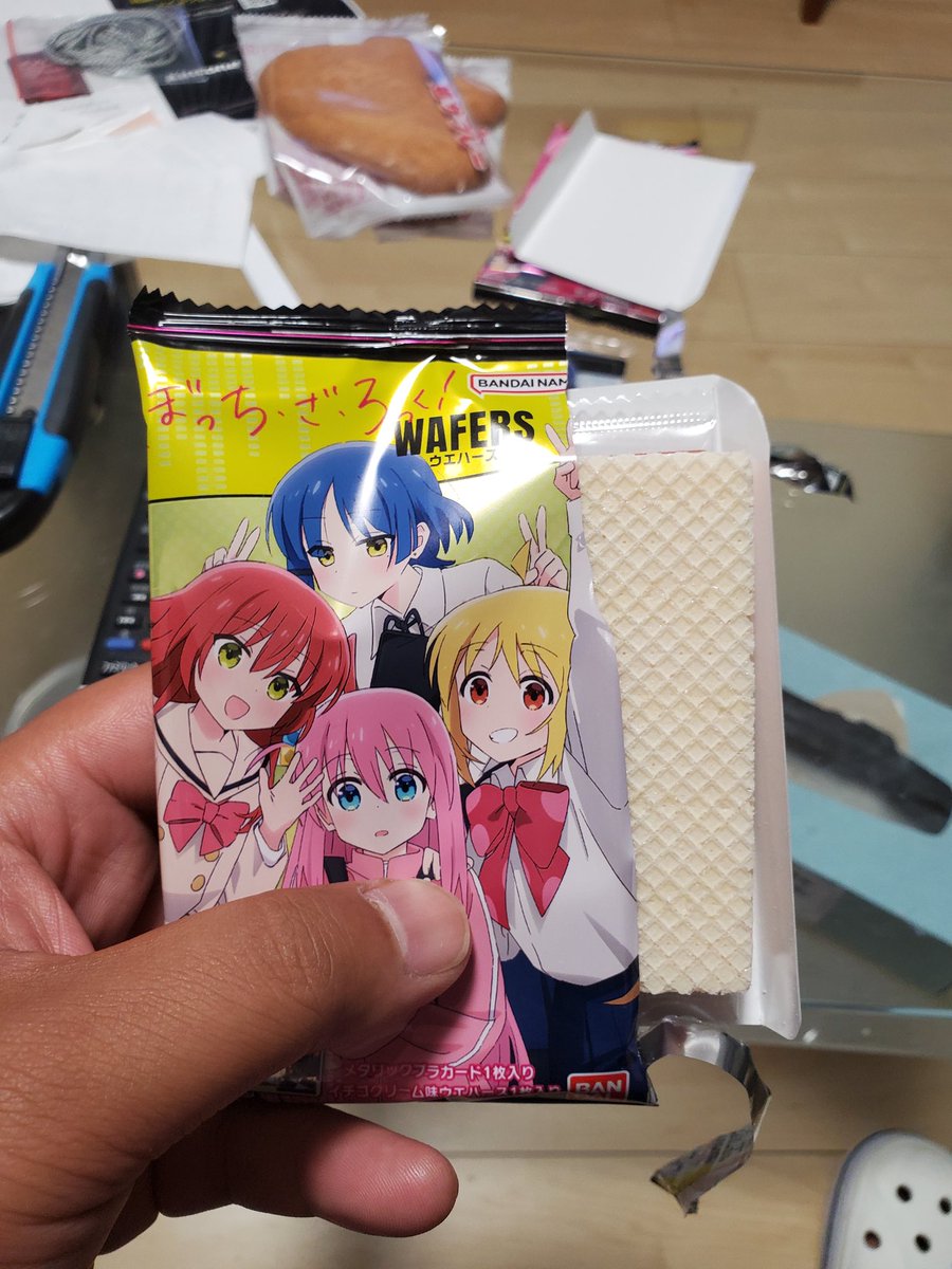 sugi_puzzle's tweet photo. きたーん✨
#ぼっち・ざ・ろっく 
#ウェハース
#可愛いと思ったらRT https://t.co/GJf0Sy3oLc