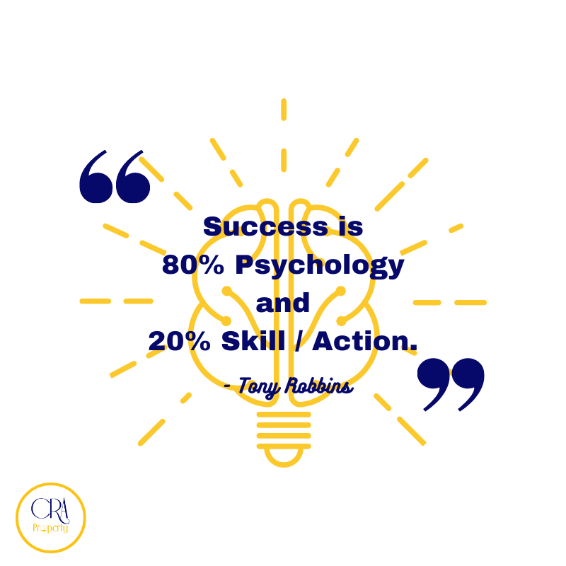 CRA_Property's tweet photo. "Success is 80% Psychology and 20% Skill / Action." - Tony Robbins

#inspirationalquotes #propertyinvestor #cra_property #TonyRobbins #success https://t.co/aqFhei8kfv