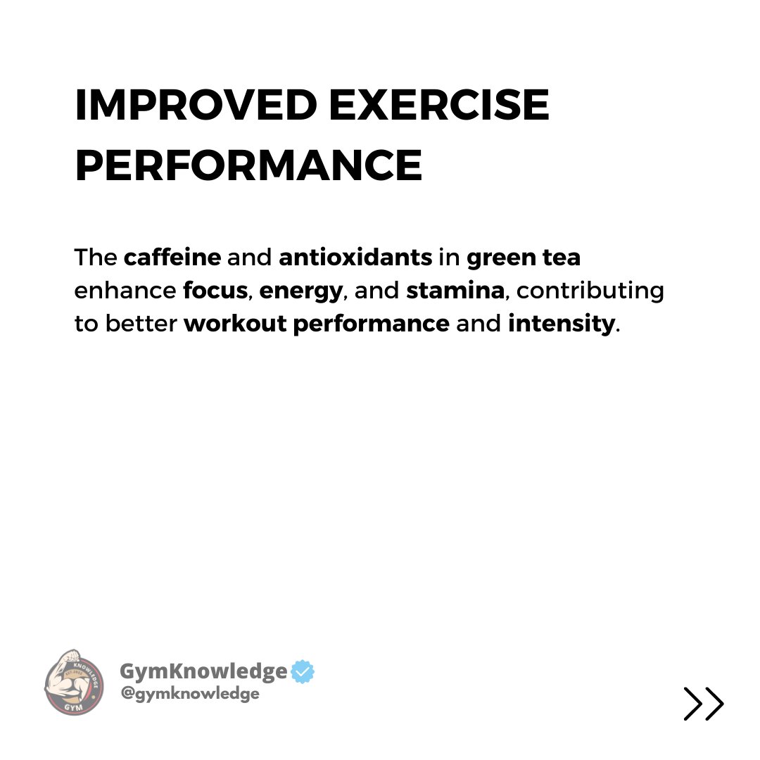 GymKnowledgeOne's tweet image. ✅💪Looking to take your bodybuilding game to the next level? Consider adding a cup of green tea to your pre-workout routine! 🚀 Here&apos;s why:
#greentee #preworkoutbooster #fitnessfuel #fitness #bodybuilding #training #gym