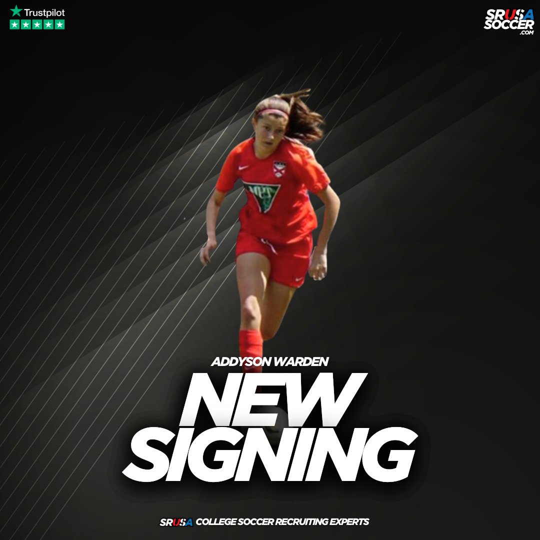 SRUSA_Official's tweet photo. 𝗡𝗘𝗪 𝗦𝗜𝗚𝗡𝗜𝗡𝗚 ✍️ Addyson Warden 🇺🇸

We are delighted to Welcome 2025 Entry #SRUSA Elite Soccer Client, Addyson Warden (@addyson_warden) 🇺🇸, an Attacking Midfielder, who is currently playing for Alabama FC 07 #ECNL 🇺🇸.

⏱ Available Fall 2025
📍 MS, USA 🇺🇸
⚽️ Attacking Midfielder
📚 GPA: 4.0

Welcome to the #SRUSAFamily Addyson!

If interested in this player, please email karen@srusasoccer.com