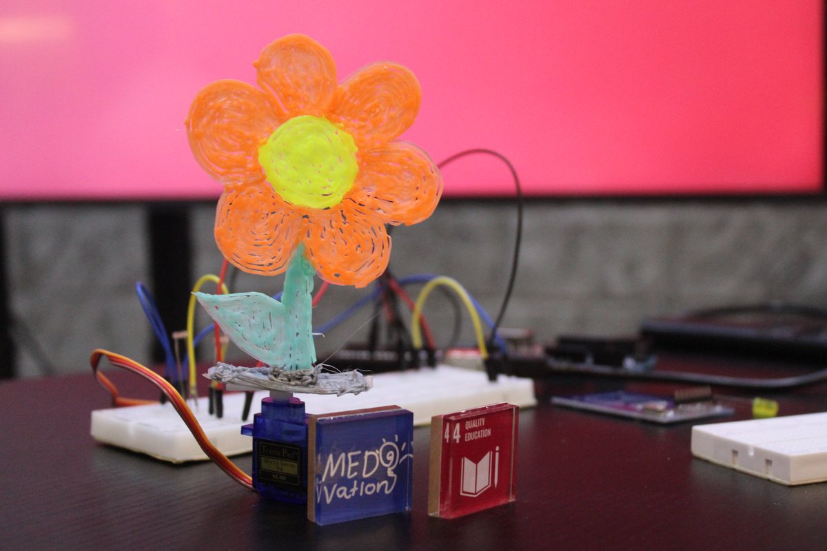 medvation's tweet photo. ثمار #Ideathon ، مشاريع مستدامة #SDGs تحمل طابع ابتكاري وتشيد بالمهارات المكتسبة خلال ثلاثة أيام من التدريب المكثف لمبتكرينا الصغار #Medvation #creativity #STAME https://t.co/p0VFKknlhF