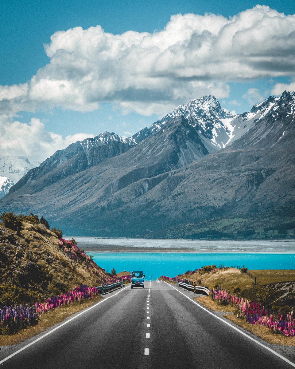 TheVacationator's tweet photo. Mackenzie District, New Zealand 🇳🇿 https://t.co/QgBESfv9DR