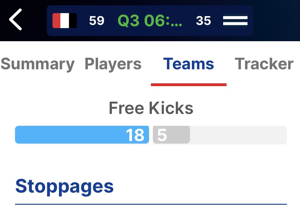 Hey @7AFL going to mention this massive discrepancy at any stage tonight? #AFLSaintsCats