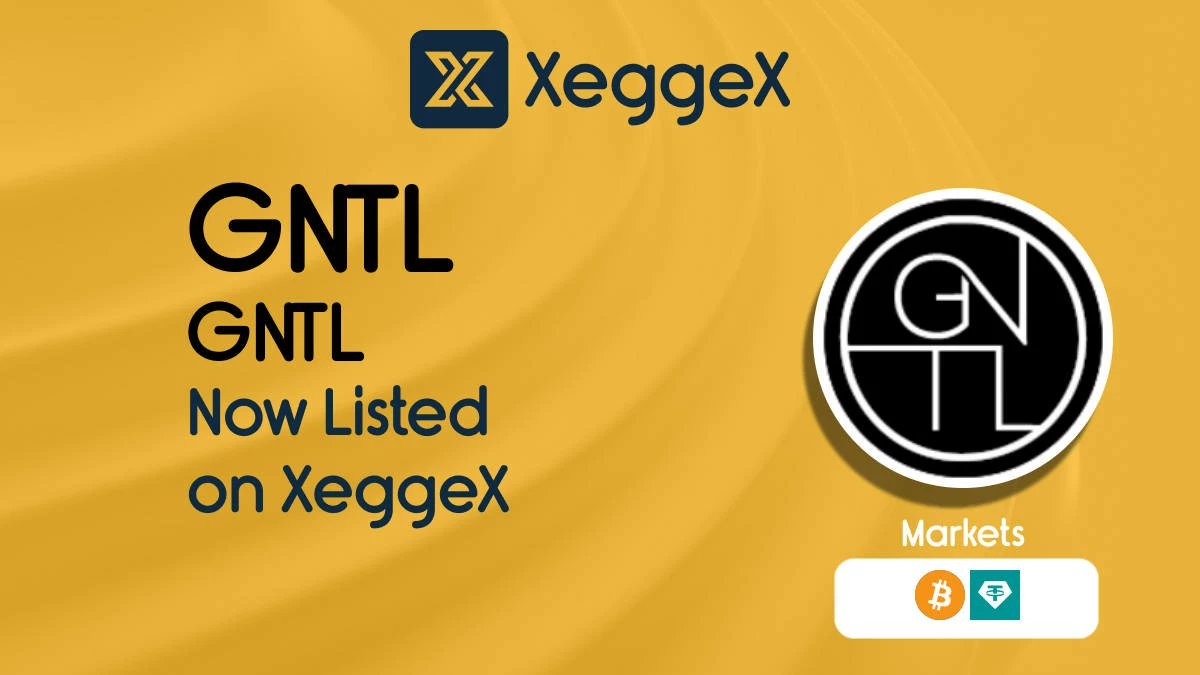 Announcing the New Listing of GNTL (GNTL) Available markets: GNTL/BTC, GNTL/USDT xeggex.com/post/new_listi… @GNTLCoin #newlistings #BTC #USDT