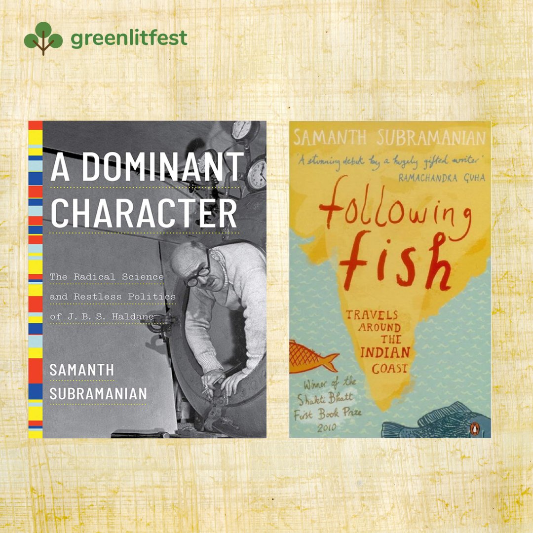 GreenLitFest's tweet photo. Writers who change the world with their thoughts, one book at a time... Here's celebrating @samanth_s and his great #GreenReads this month!

💚Share with those who love #literature and would like to get into #greenreading
💚Save the post to add the books to your #tbrlist https://t.co/Hqab1xpvmB