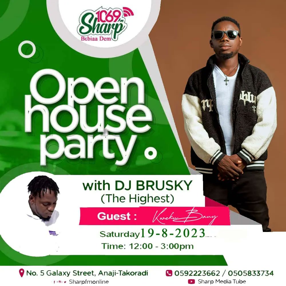KwekuBany's tweet photo. 🔊 Attention Western region! Get your speakers ready, because the 'No Brainer' radio tour is coming your way! 🎧🥳 Let's vibe together as I share the magic behind the lyrics and spread some musical love! ❤️🎶 #NoBrainerTour #MusicalJourney" https://t.co/dCWsqfEwb0