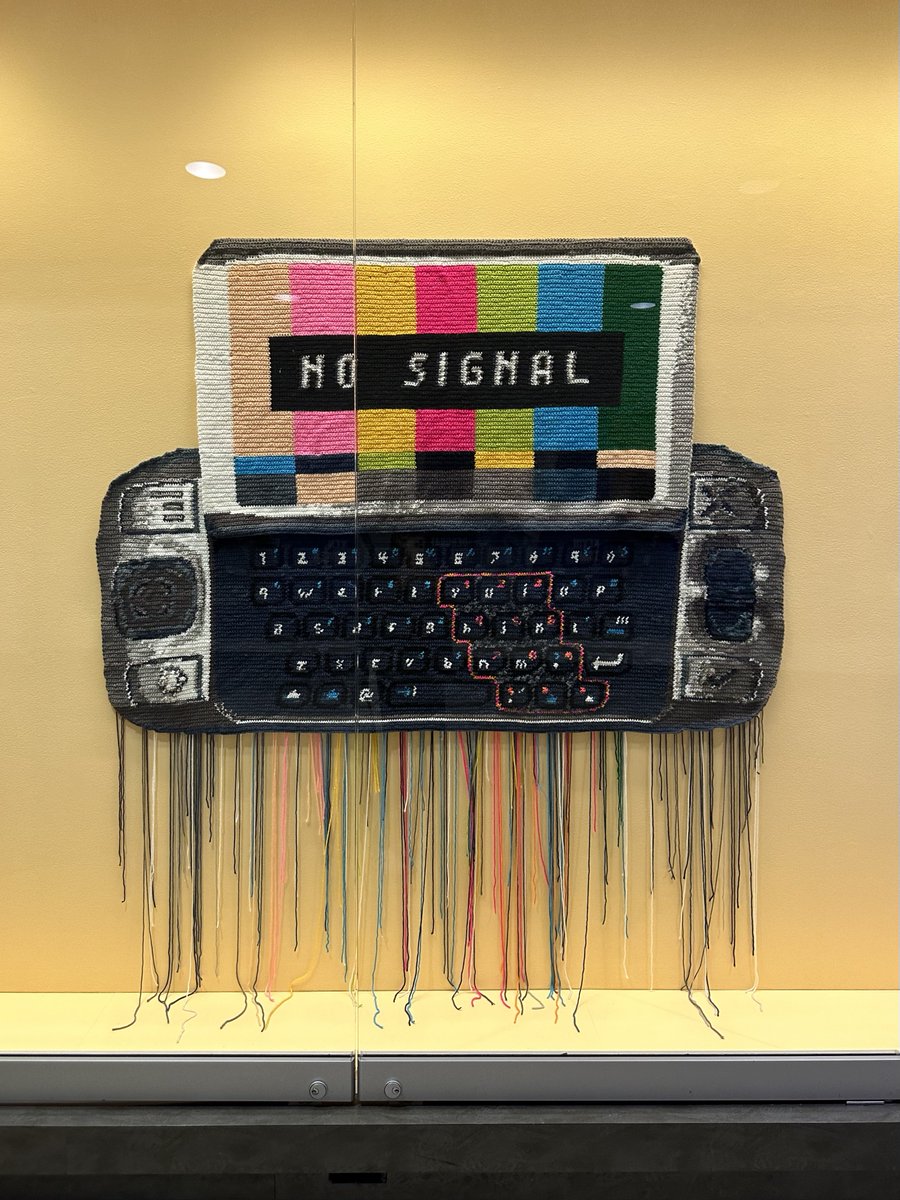 saw this dope artwork exhibited in the airport by nicole nikolich