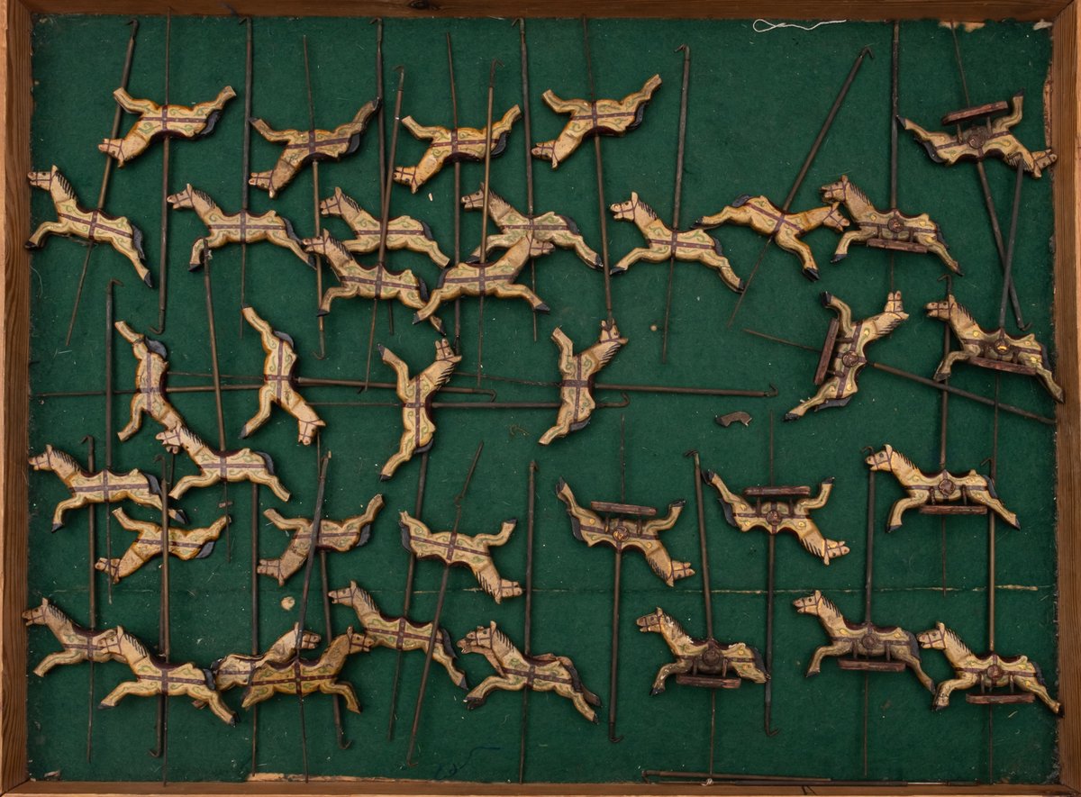 BHandL's tweet photo. Upcoming in the Sporting and Collectors auction - LOT 1688 - is this late Victorian/ early Edwardian 'N Tolson's St. Ledger &amp; Derby Winners' toy Merry- Go-Round or Carousel https://t.co/kG2XCJuNvl https://t.co/ktL7pMUYVh